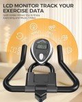 Magnetic Resistance Indoor Cycling Bike with LCD Monitor