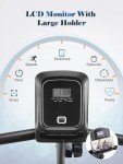 Quiet Recumbent Exercise Bike with 8 Resistance Levels