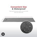 Non-Slip Exercise Mat for Treadmill and Equipment