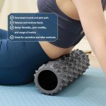 Zmarthumb 15-Inch Foam Roller for Muscle Relief