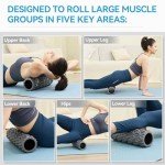 Zmarthumb 15-Inch Foam Roller for Muscle Relief