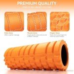 Krightlink 13" High-Density Foam Roller - Orange
