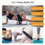 5-in-1 Foam Roller Set for Muscle Massage