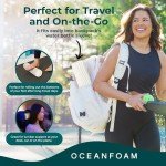 Oceanfoam Ripple Roller - Ergonomic Muscle Massager