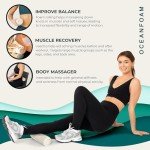 Oceanfoam Ripple Roller - Ergonomic Muscle Massager