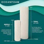 Oceanfoam Ripple Roller - Ergonomic Muscle Massager