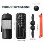 5-in-1 Foam Roller Set with Carrying Bag