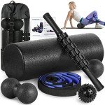Foam Roller Set for Muscle Relief and Therapy
