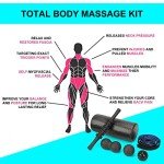Foam Roller Set for Muscle Relief and Therapy