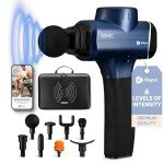 Sonic Deep Tissue Massage Gun with 8 Heads