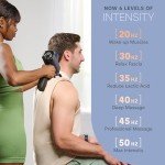 Sonic Deep Tissue Massage Gun with 8 Heads