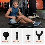LifePro Travel Mini Massage Gun for On-the-Go Relief