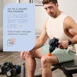 Sonic Deep Tissue Massage Gun with 8 Heads