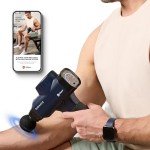 Sonic Deep Tissue Massage Gun with 8 Heads