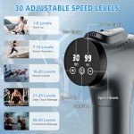 APHERMA Electric Muscle Massage Gun with 30 Speeds