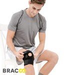 Bracoo KS10 Adjustable Knee Support Brace (Black)