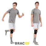 Bracoo KS10 Adjustable Knee Support Brace (Black)