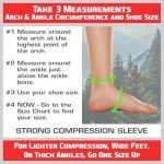 TechWare Pro Ankle Brace Compression Sleeve - Pain Relief