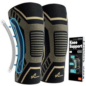 Copper Knee Brace Compression Sleeve for All Sports