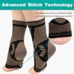 Ankle Compression Sleeve Support for Pain Relief