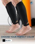 Copper Calf Compression Sleeves - 2 Pairs Set