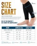 Copper Calf Compression Sleeves - 2 Pairs Set