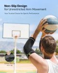 Rakiie Elbow Compression Sleeves for Sports & Weightlifting