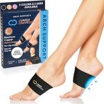 Copper Compression Arch Support Sleeves for Pain Relief