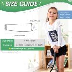 Kids' Arm Sleeves for Sports – UV Protection