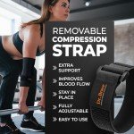 Dr. Brace Elite Elbow Compression Sleeve - Black, L