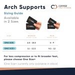 Copper Compression Arch Support Sleeves for Pain Relief