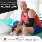 Dr. Brace Elite Elbow Compression Sleeve - Black, L