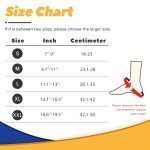 Adjustable Copper Ankle Brace Compression Sleeve Pair