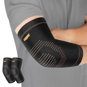 Copper Elbow Sleeve for Pain Relief and Support