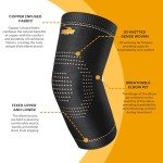 Copper Elbow Sleeve for Pain Relief and Support