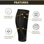 Copper Calf Compression Sleeves for Fitness Relief