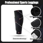 Honeycomb Compression Shin Guards for Soccer & Football
