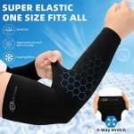 UV Protection Arm Sleeves - 6 Pairs, UPF 50