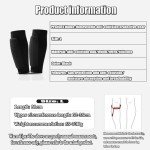 Honeycomb Compression Shin Guards for Soccer & Football