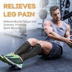 Copper Calf Compression Sleeves for Fitness Relief
