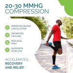 Calf Compression Sleeves for Pain Relief - Black