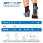 Compression Foot Sleeves for Arch Support (6 Pairs)
