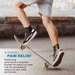 Compression Foot Sleeves for Arch Support (6 Pairs)