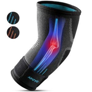 Adjustable Compression Elbow Support for Sports and More