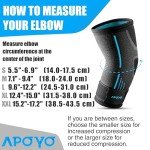 Adjustable Compression Elbow Support for Sports and More