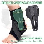 Adjustable Ankle Brace for Sprains and Support