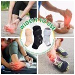 Adjustable Ankle Brace for Sprains and Support