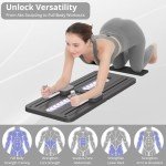 JANUA Multi-Purpose Foldable Pilates Reformer Board