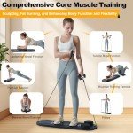 Portable 6-in-1 Pilates Reformer Set for Home