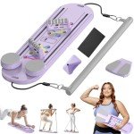 Foldable Pilates Ab Board for Total Body Workouts